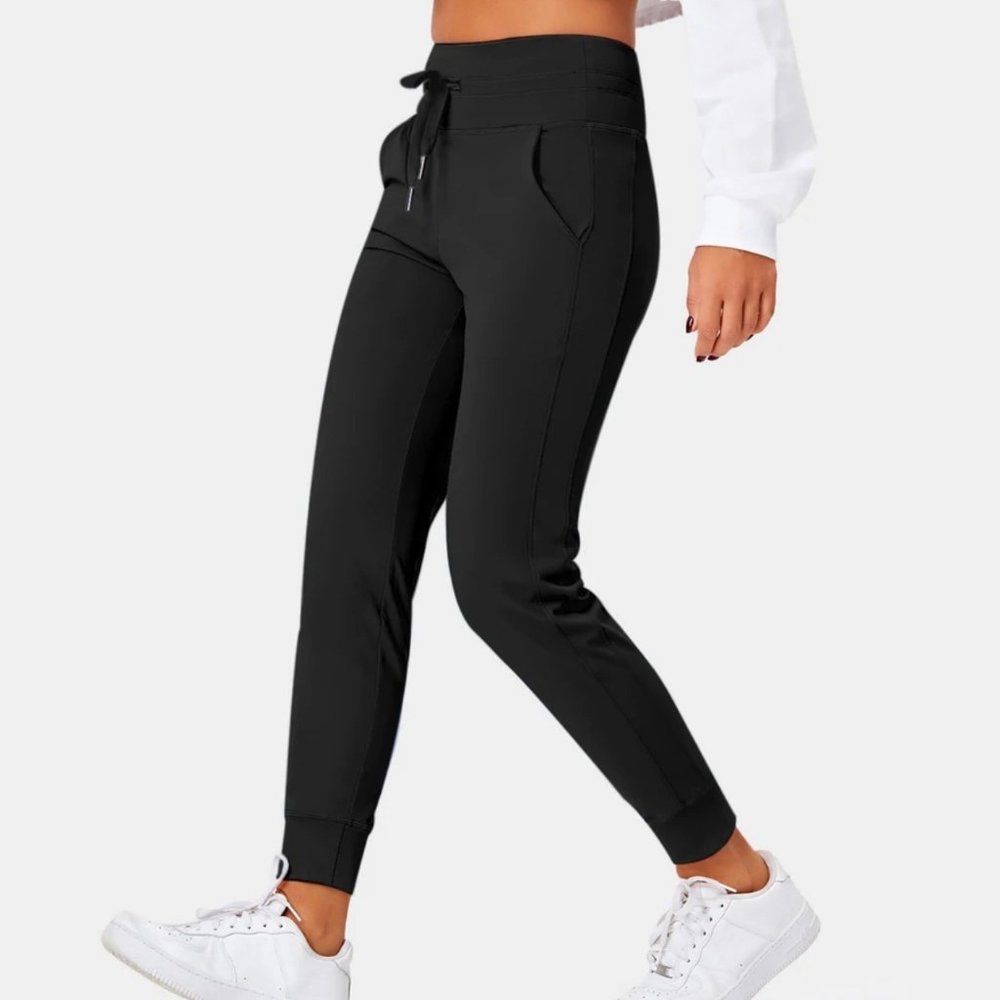 NWT Halara Air Fabric high waisted black pant jogger XLarge